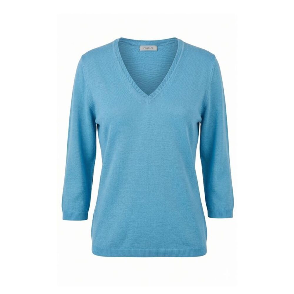 Malo Blue Silk Women Women's Sweater